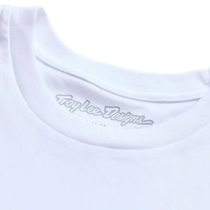 Troy Lee Designs Friday Night Short Sleeve Tee in White-2