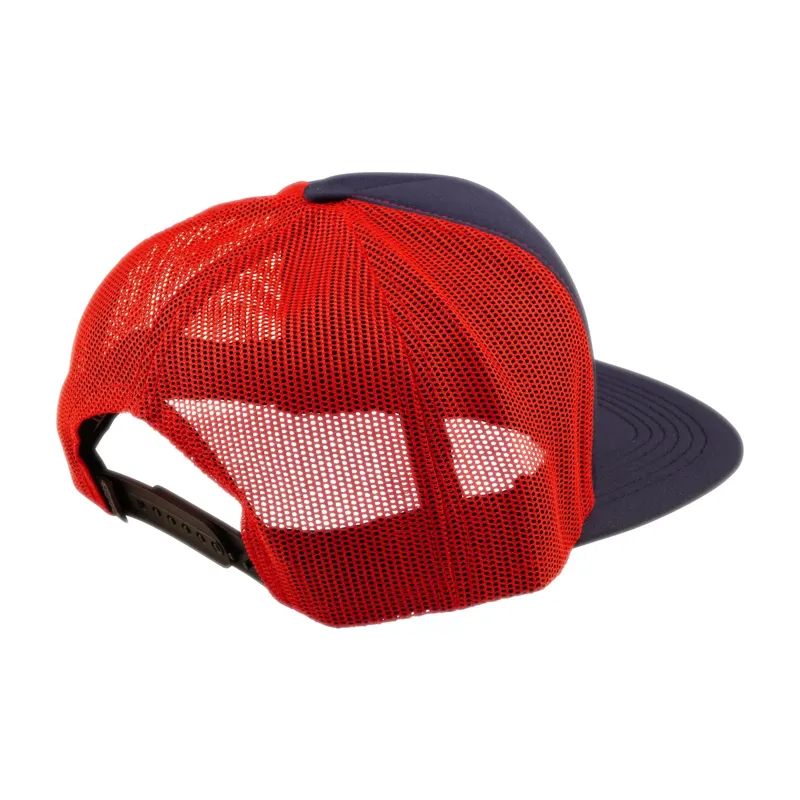 Troy Lee Designs Friday Night Trucker Snapback in Red/Indigo-1