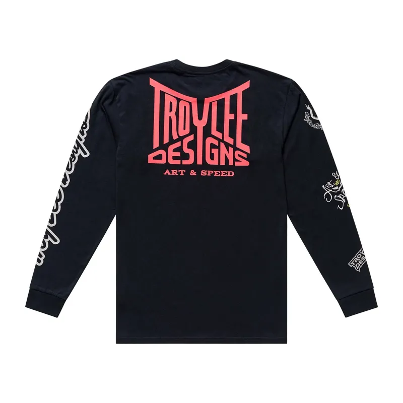 Troy Lee Designs Handlebar Long Sleeve Tee in Black-1