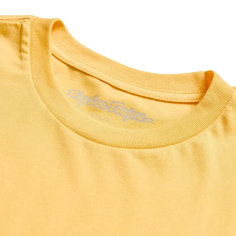 Troy Lee Designs Handlebar Short Sleeve Tee in Bleached Melon-3