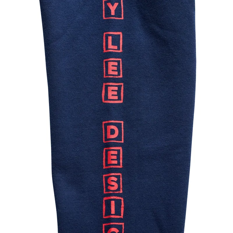 Troy Lee Designs Happy Dayz Pullover Hoodie in Navy-3