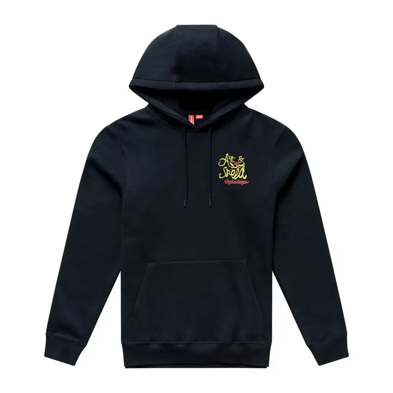 Balfes Bikes Troy Lee Designs Heritage Pullover Hoodie in Black | Free postage over £30, £10 off first order, price match & 0% finance.