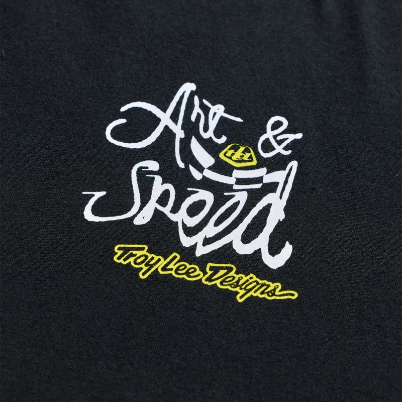 Troy Lee Designs Heritage Short Sleeve Tee in Black-2