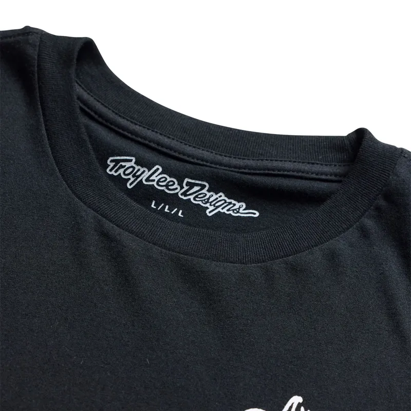 Troy Lee Designs Heritage Short Sleeve Tee in Black-3