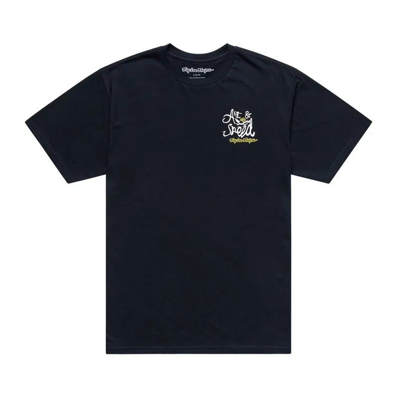 Troy Lee Designs Heritage Youth Short Sleeve Tee in Black