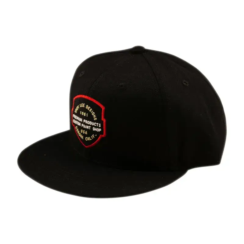 Balfes Bikes Troy Lee Designs Imprint Flat Bill Snapback Hat in Black | Free postage over £30, £10 off first order, price match & 0% finance.