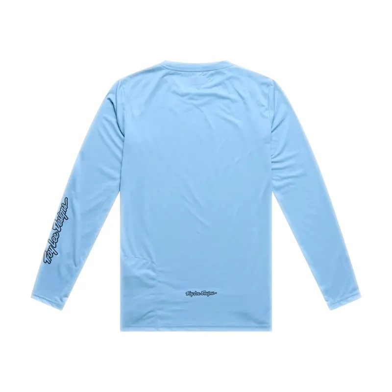Troy Lee Designs Lilium Pro Women's Long Sleeve Jersey in Blue-1