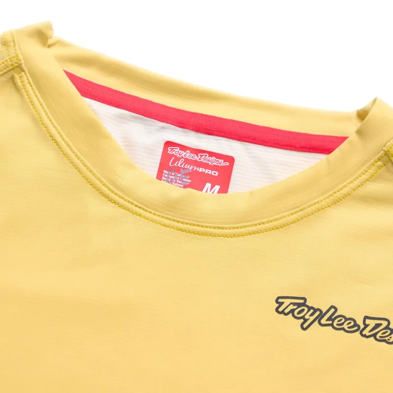 Troy Lee Designs Lilium Pro Women's Long Sleeve Jersey in Yellow-3