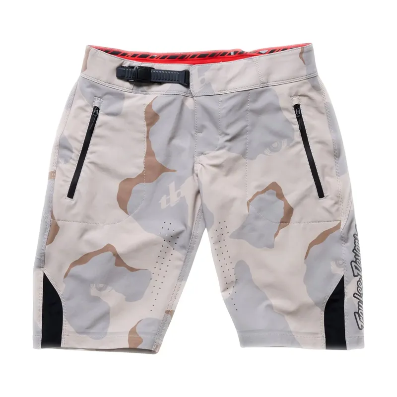Troy Lee Designs Lilium Pro Women's Short Shell in Flow Camo Pumice
