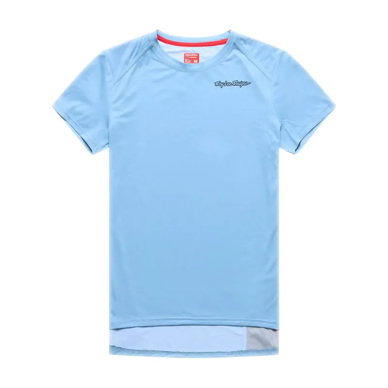 Troy Lee Designs Lilium Pro Women's Short Sleeve Jersey Mono in Blue