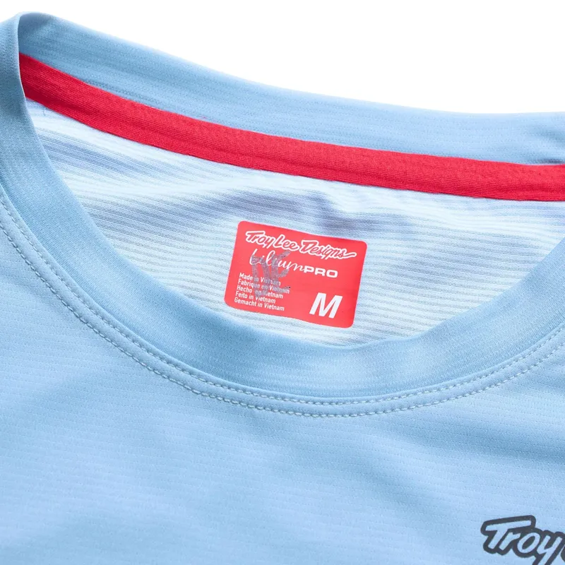 Troy Lee Designs Lilium Pro Women's Short Sleeve Jersey Mono in Blue-2