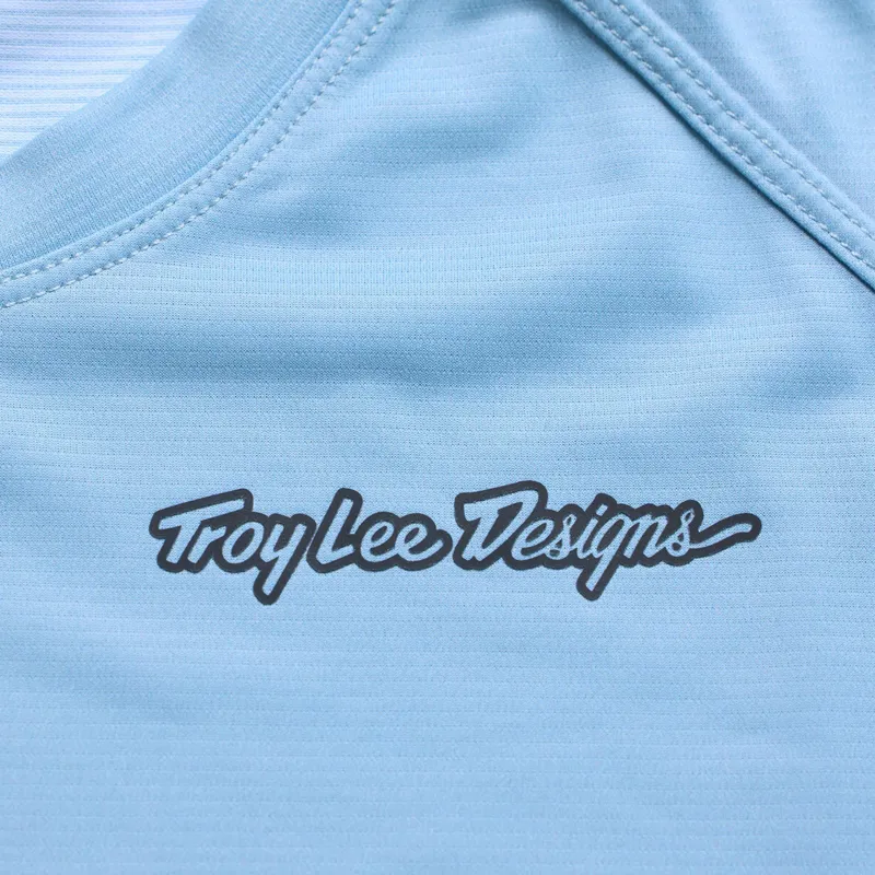 Troy Lee Designs Lilium Pro Women's Short Sleeve Jersey Mono in Blue-4