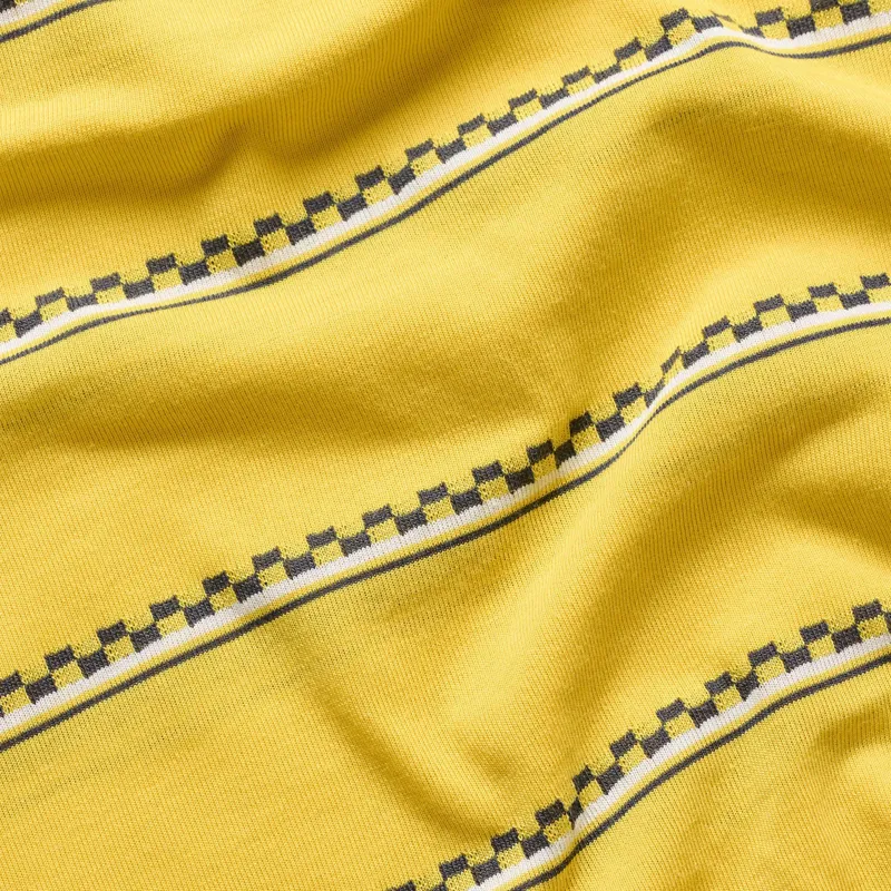 Troy Lee Designs Lilium Ride Women's SS Tee Checked Out in Yellow-4