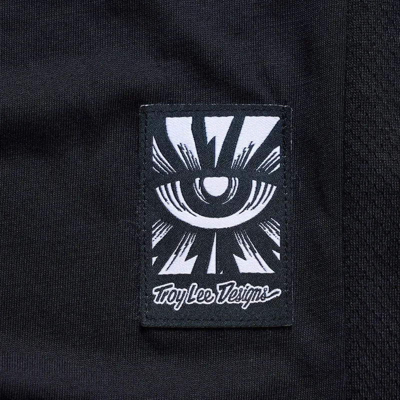 Troy Lee Designs Lilium Ride Women's SS Tee Signature in Black-5