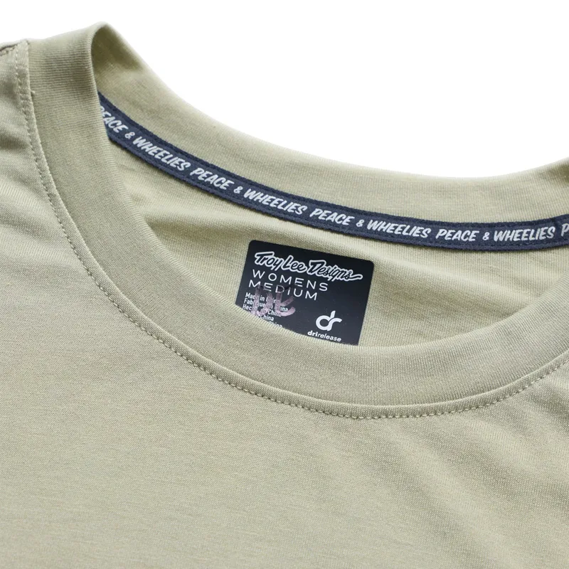 Troy Lee Designs Lilium Ride Women's SS Tee Stamps in Sage-3