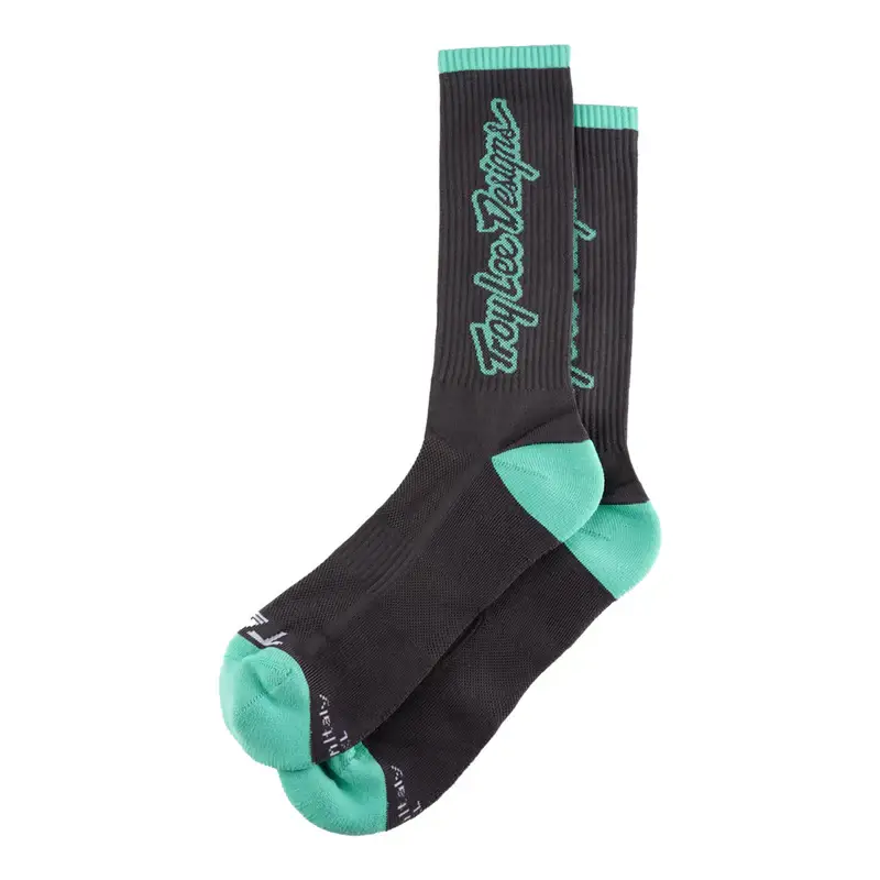 Balfes Bikes Troy Lee Designs Men's Performance Socks in Signature Army | Free postage over £30, £10 off first order, price match & 0% finance.