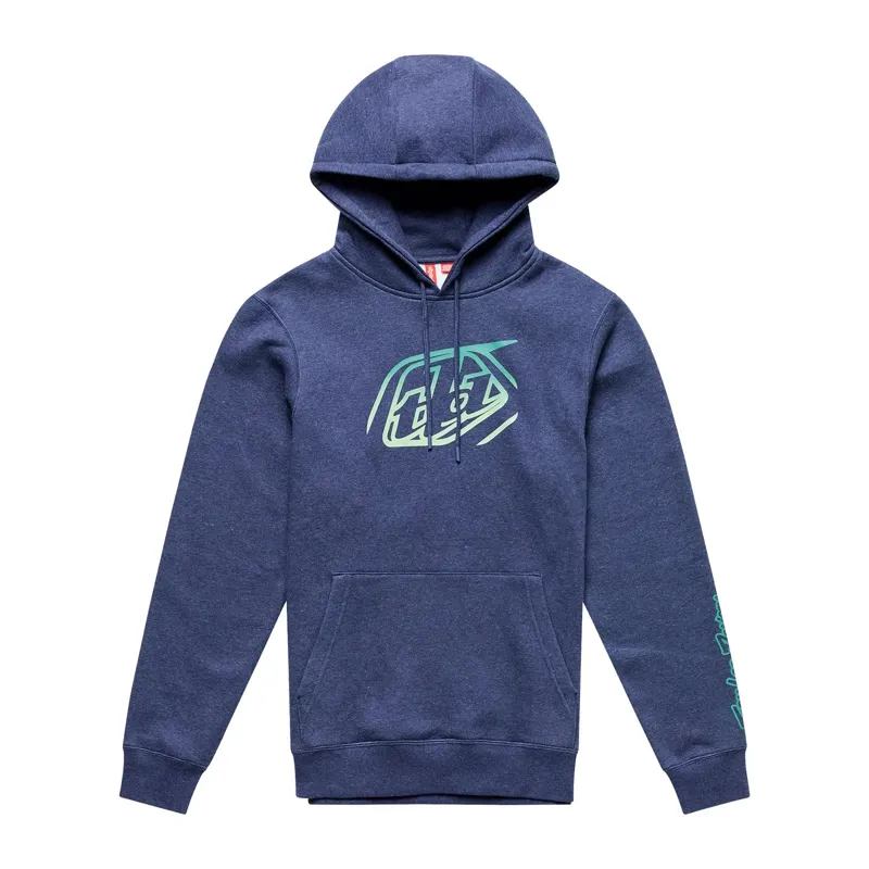 Troy Lee Designs Pullover Hoodie Badge in Navy Heather