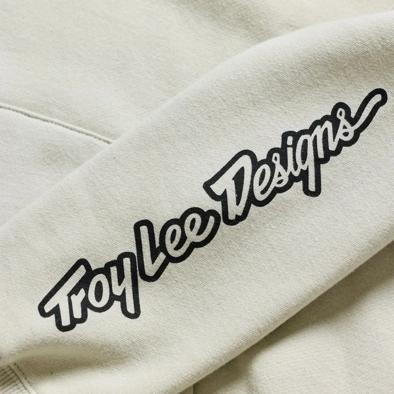 Troy Lee Designs Pullover Hoodie Badge in Pumice-4