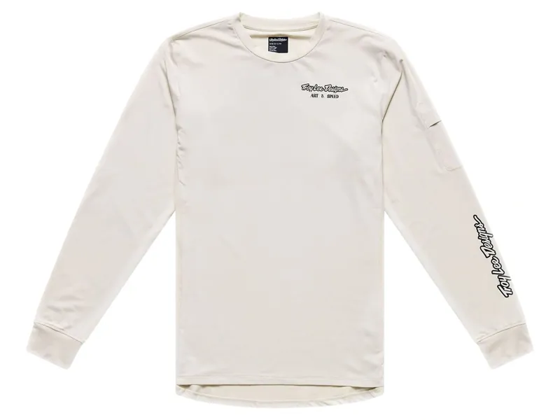 Troy Lee Designs Ruckus Long Sleeve Ride Jersey Art and Speed in Pumice