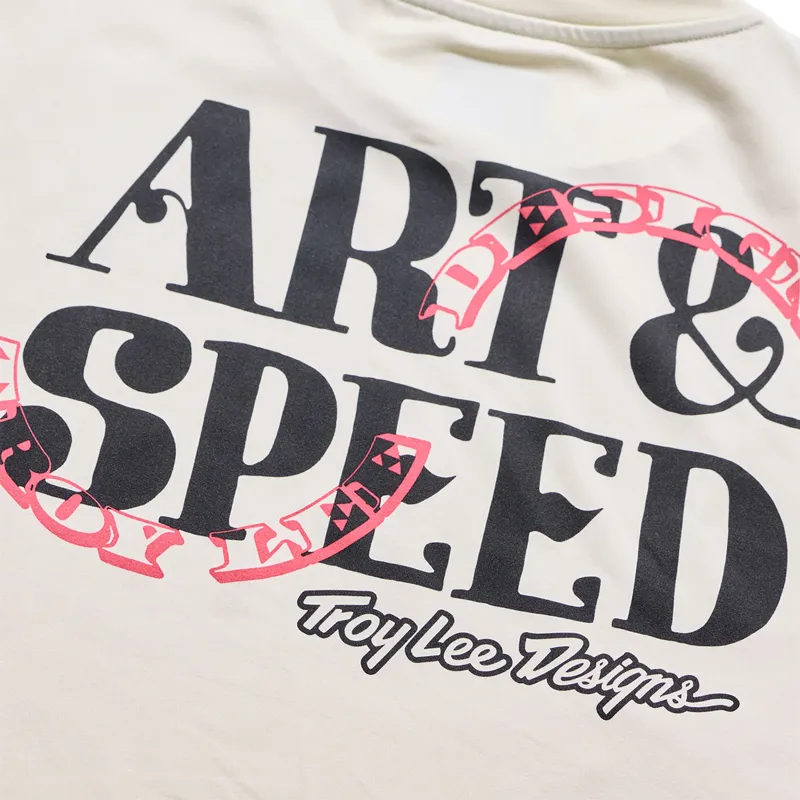 Troy Lee Designs Ruckus Long Sleeve Ride Jersey Art and Speed in Pumice-5