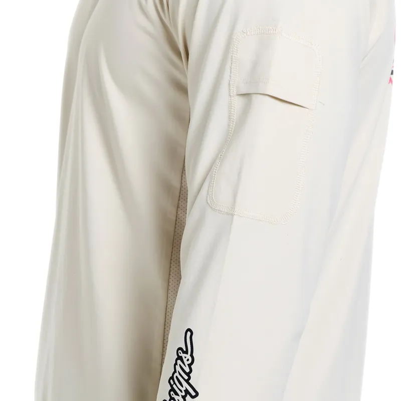 Troy Lee Designs Ruckus Long Sleeve Ride Jersey Art and Speed in Pumice-7