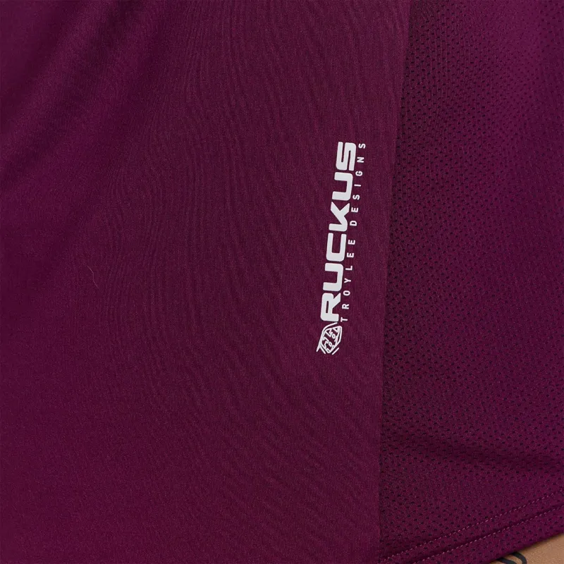 Troy Lee Designs Ruckus Long Sleeve Ride Jersey Lockdown in Sangria-10