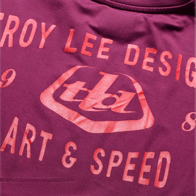 Troy Lee Designs Ruckus Long Sleeve Ride Jersey Lockdown in Sangria-3