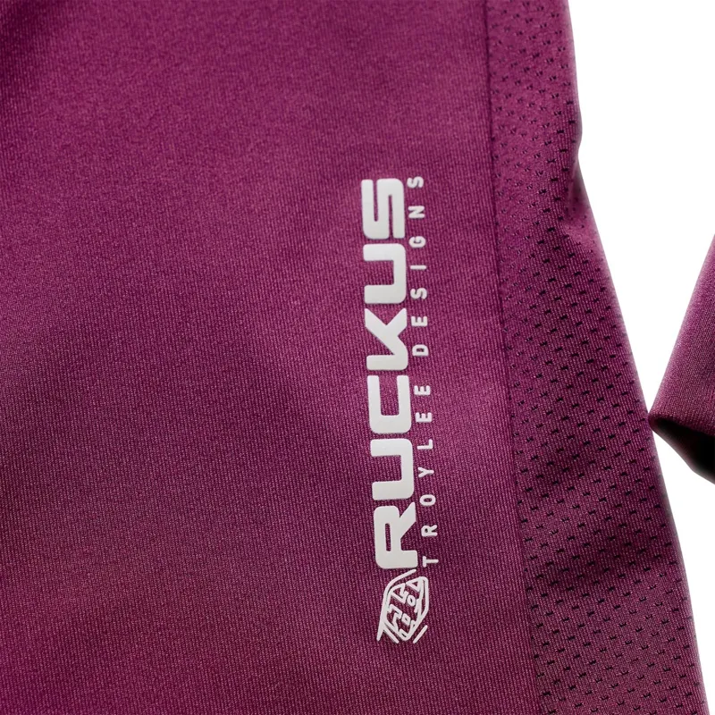 Troy Lee Designs Ruckus Long Sleeve Ride Jersey Lockdown in Sangria-9