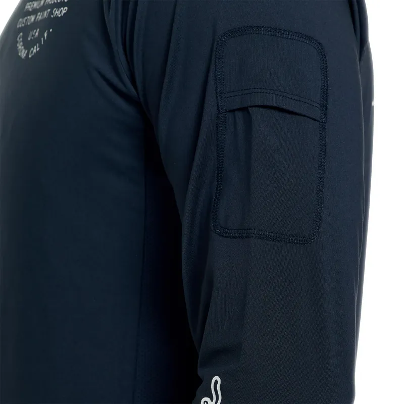 Troy Lee Designs Ruckus Long Sleeve Ride Jersey Pressed in Carbon-6