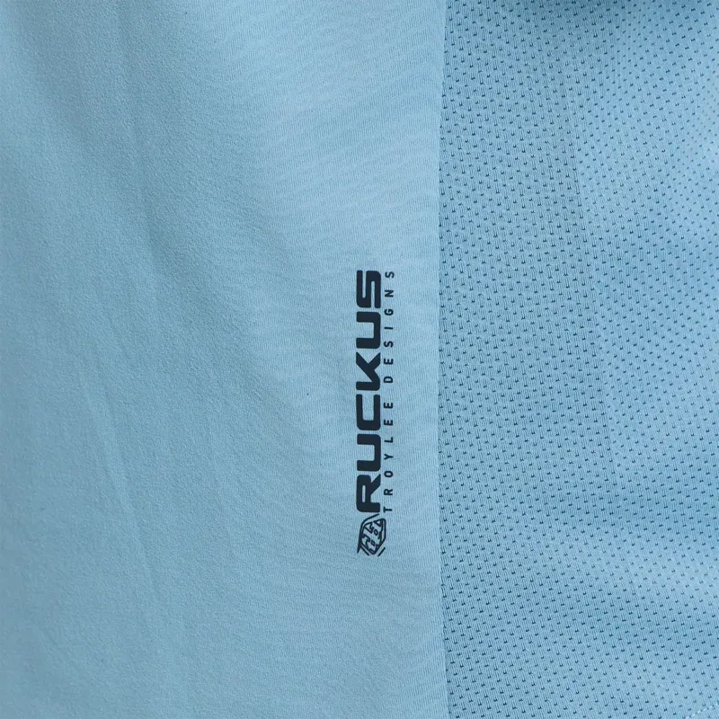 Troy Lee Designs Ruckus Long Sleeve Ride Jersey Waves in Dawn Blue-5