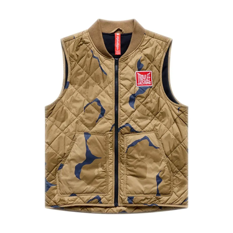 Troy Lee Designs Ruckus Ride Vest S in Flow Camo Sienna