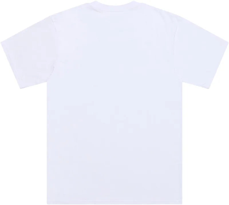 Troy Lee Designs Signature Short Sleeve Tee in White/Black-1