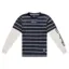 Troy Lee Designs Skyline Fakie Ride Long Sleeve Tee Stripe in Carbon
