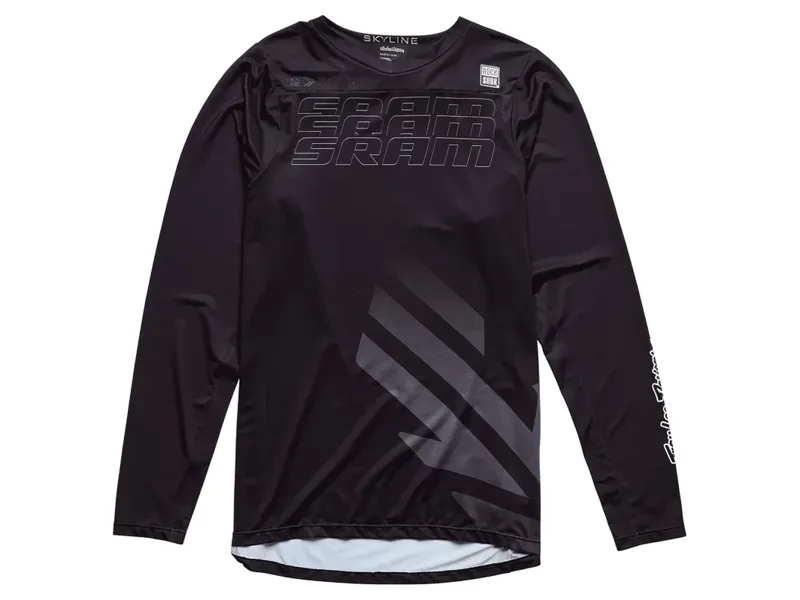 Troy Lee Designs Skyline Long Sleeve Jersey Sram Eagle One in Black