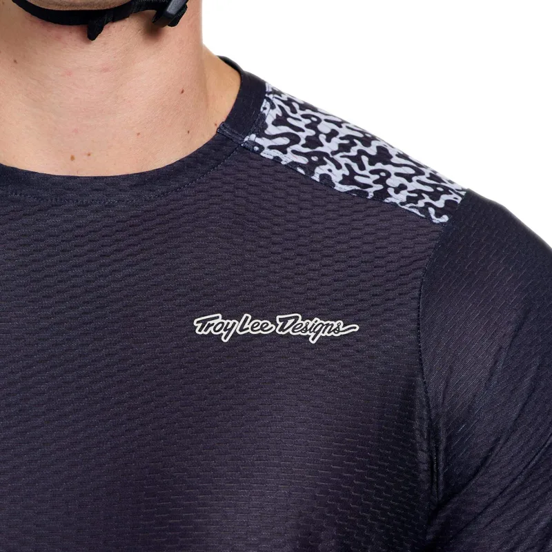 Troy Lee Designs Skyline Pro Air Long Sleeve Jersey in Ridgeline Carbon-5