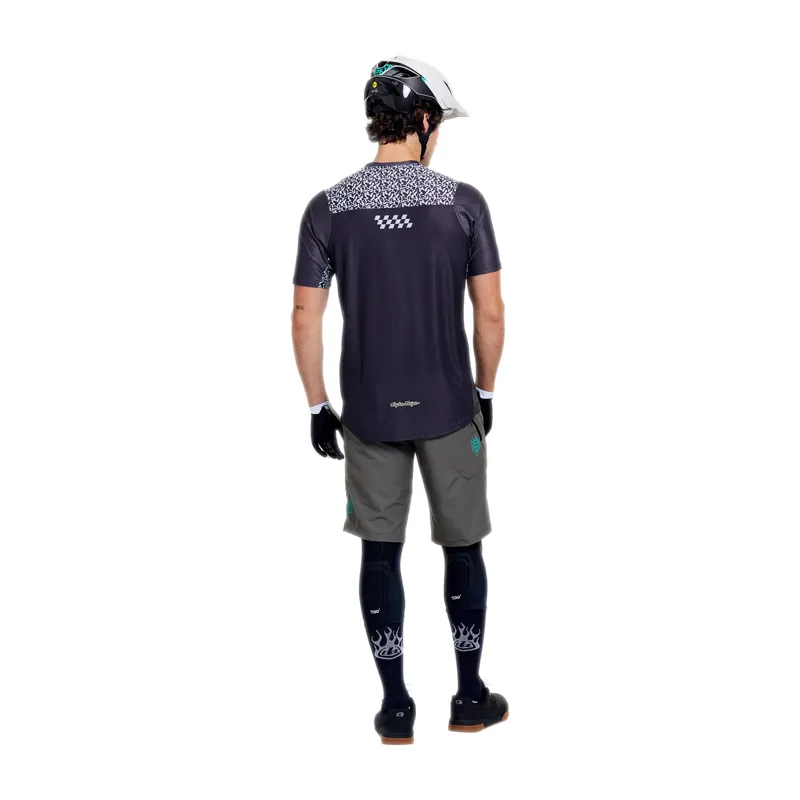 Troy Lee Designs Skyline Pro Air Short Sleeve Jersey Ridgeline in Carbon-10