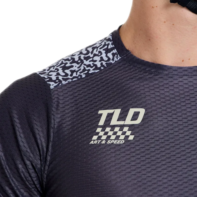 Troy Lee Designs Skyline Pro Air Short Sleeve Jersey Ridgeline in Carbon-2