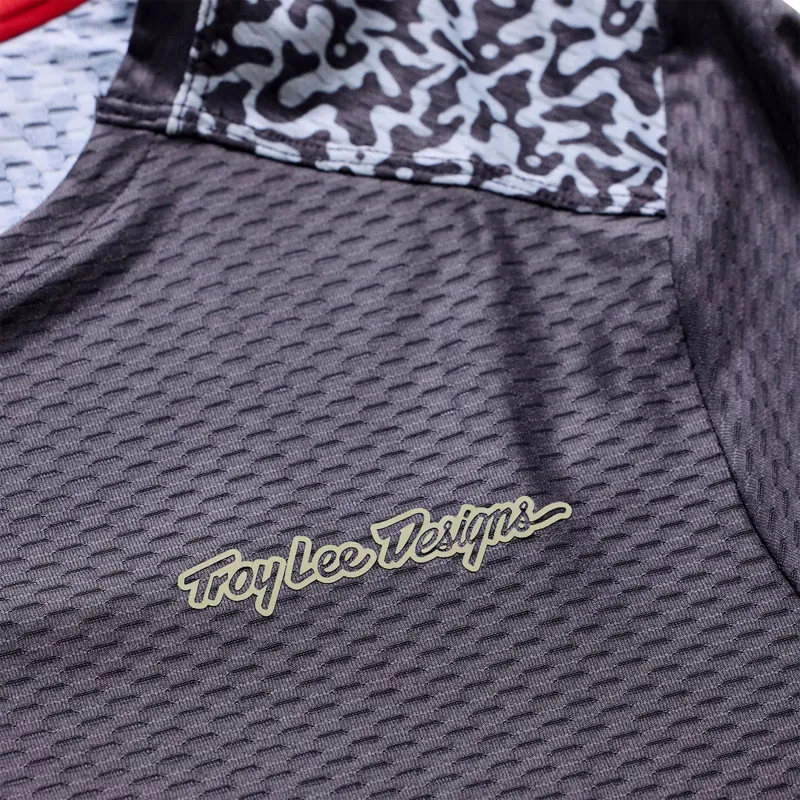 Troy Lee Designs Skyline Pro Air Short Sleeve Jersey Ridgeline in Carbon-5