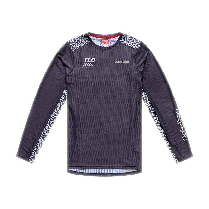 Troy Lee Designs Skyline Pro Long Sleeve Jersey Flow Camo in Grey