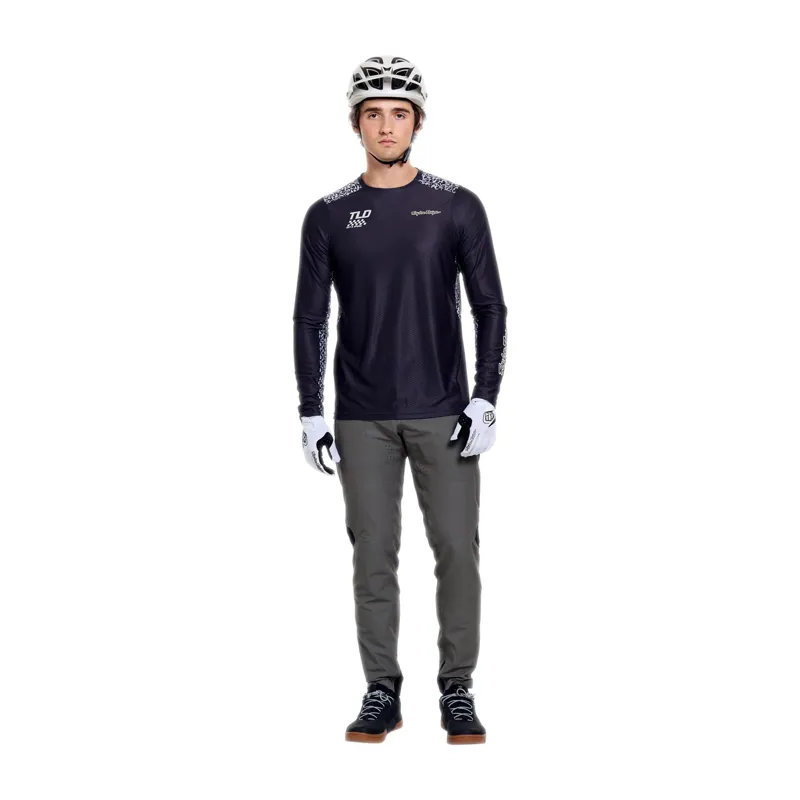 Troy Lee Designs Skyline Pro Long Sleeve Jersey Flow Camo in Grey-4