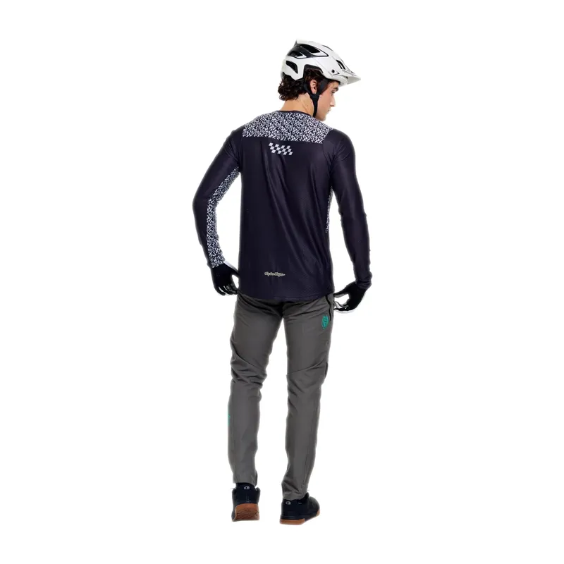 Troy Lee Designs Skyline Pro Long Sleeve Jersey Flow Camo in Grey-5