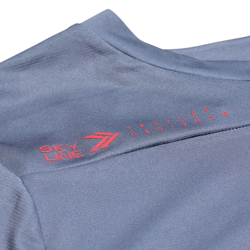 Troy Lee Designs Skyline Pro Long Sleeve Jersey Mono in Blue-2