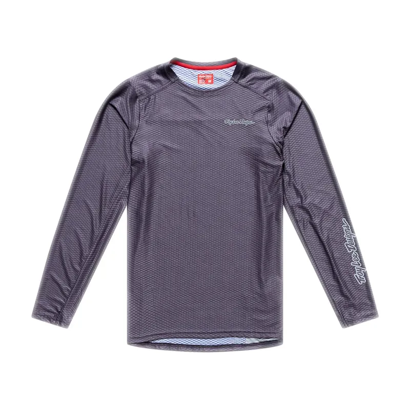 Troy Lee Designs Skyline Pro Long Sleeve Jersey Mono in Grey