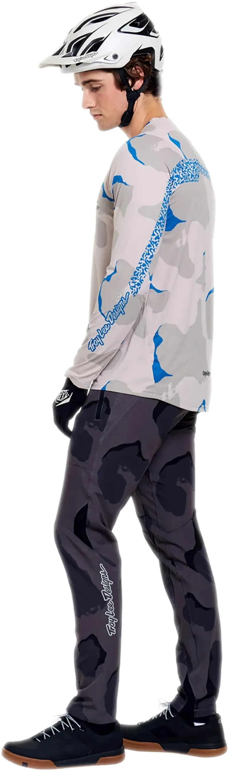 Troy Lee Designs Skyline Pro Pant Flow Camo Carbon in Black-6