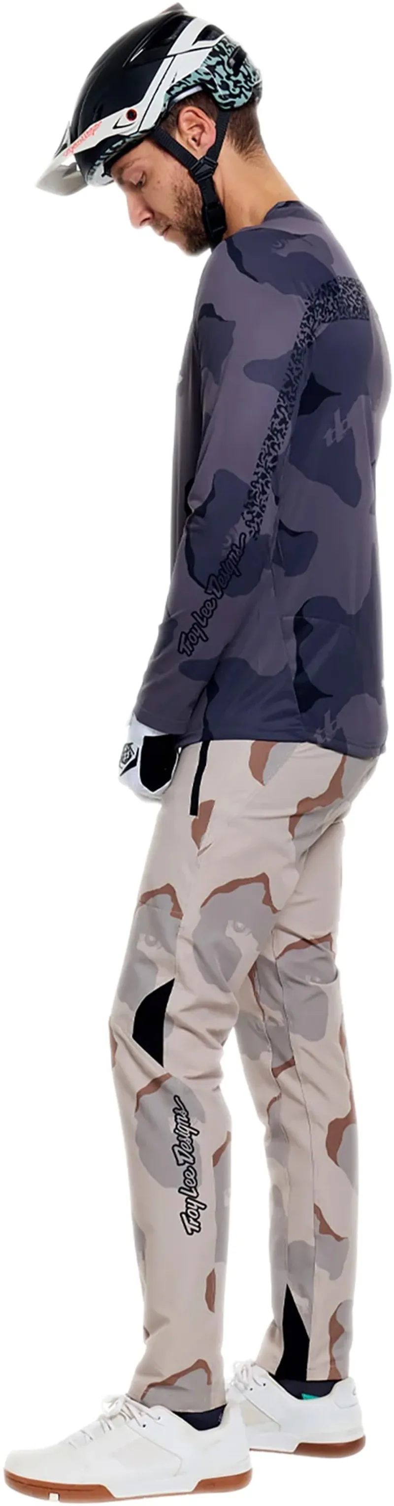 Troy Lee Designs Skyline Pro Pant Flow Camo Pumice in Grey-8