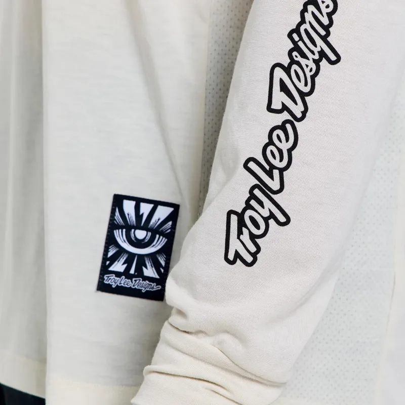 Troy Lee Designs Skyline Ride Long Sleeve Jersey in Signature Pumice-11