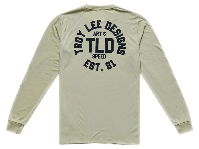Troy Lee Designs Skyline Ride Long Sleeve Jersey in Stamps Sage