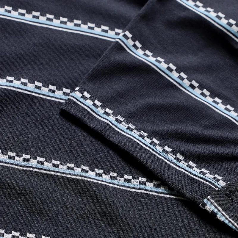 Troy Lee Designs Skyline Short Sleeve Ride Jersey Checked Out in Carbon-5