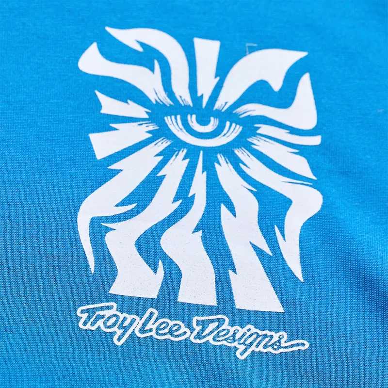 Troy Lee Designs Skyline Short Sleeve Ride Jersey One Eye in Aero Blue-7