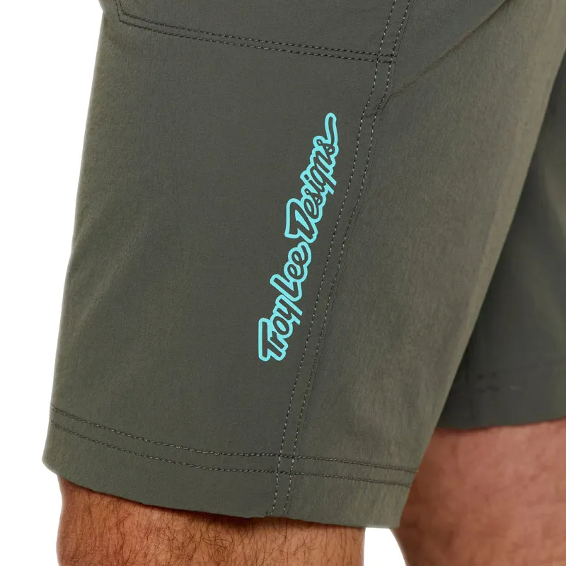 Troy Lee Designs Skyline Trail Short W/Liner Mono in Army Green-7